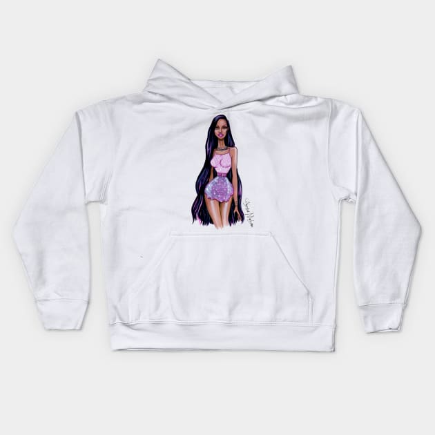 Rihanna Kids Hoodie by armandmehidri